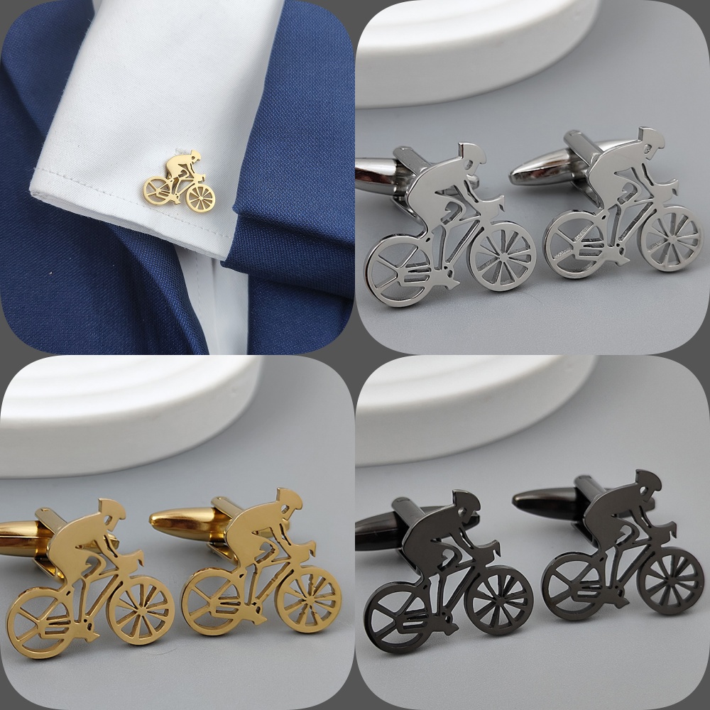 Men'S Formal Wear Ties - Boutons de manchette plaqués or pour