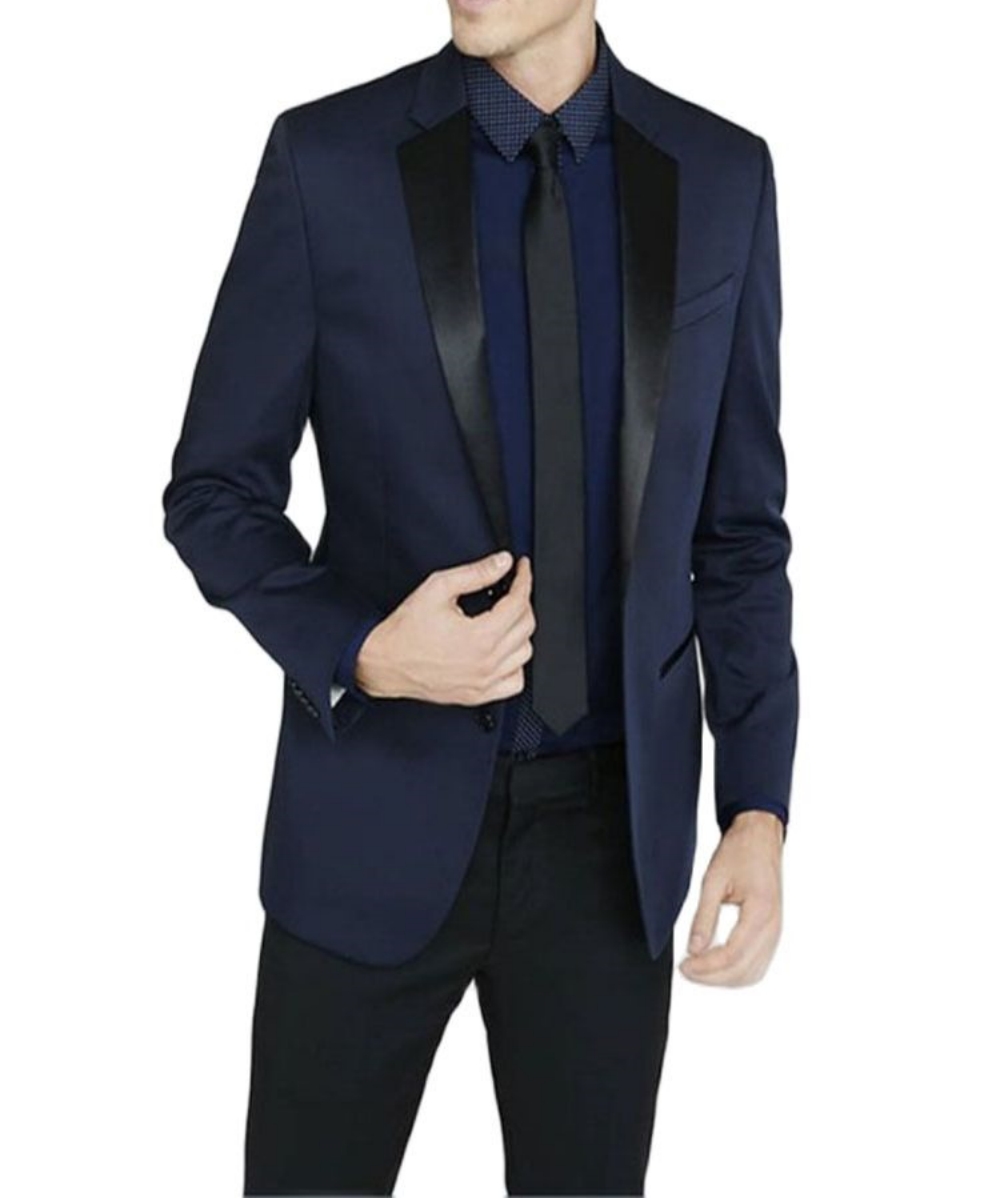 Men'S Formal Wear Ties - Nouveaux garçons d'honneur cran noir revers