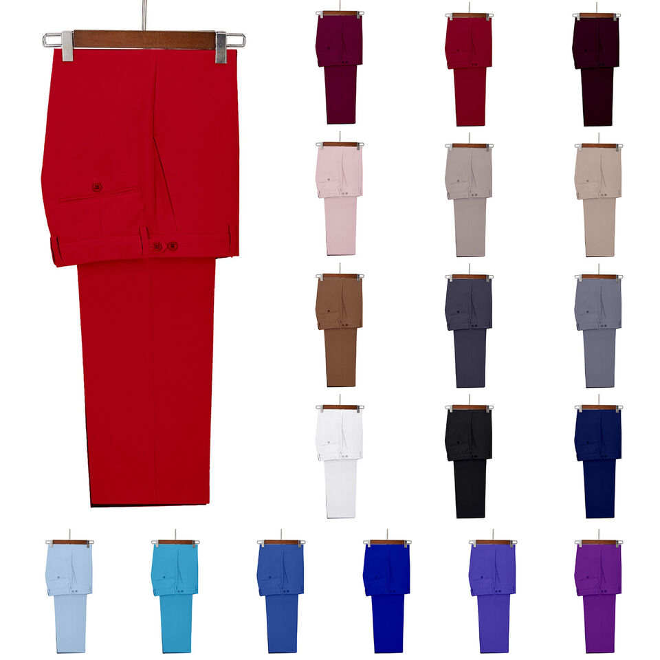 Men'S Formal Wear Big And Tall - Pantalon de costume pour homme, formel,