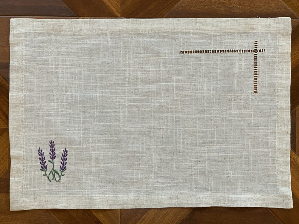 Serviette de table/sets de tab - Monogrammed Handkerchief avis et prix