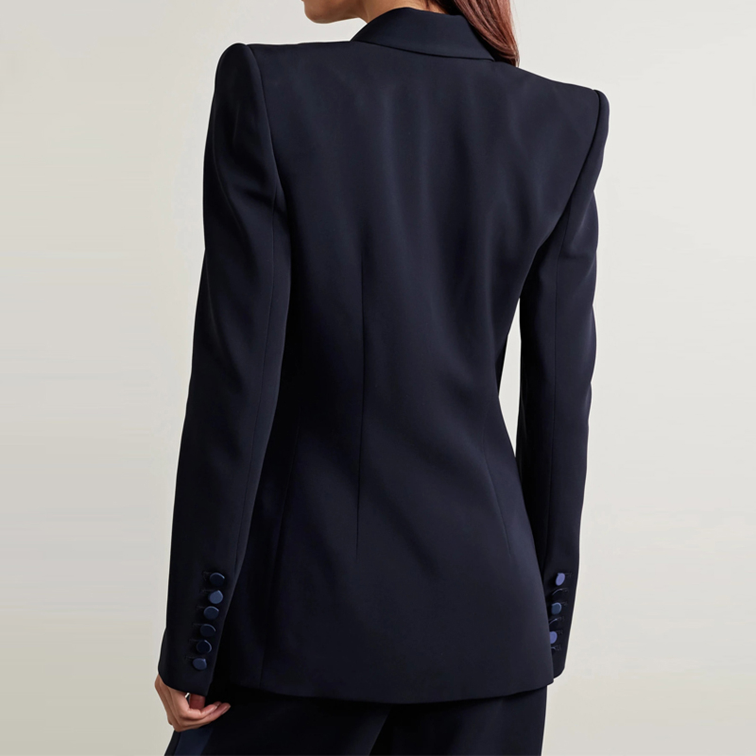 Bleu marine femmes 2 pièces en - Double Breasted Blazer avis et prix