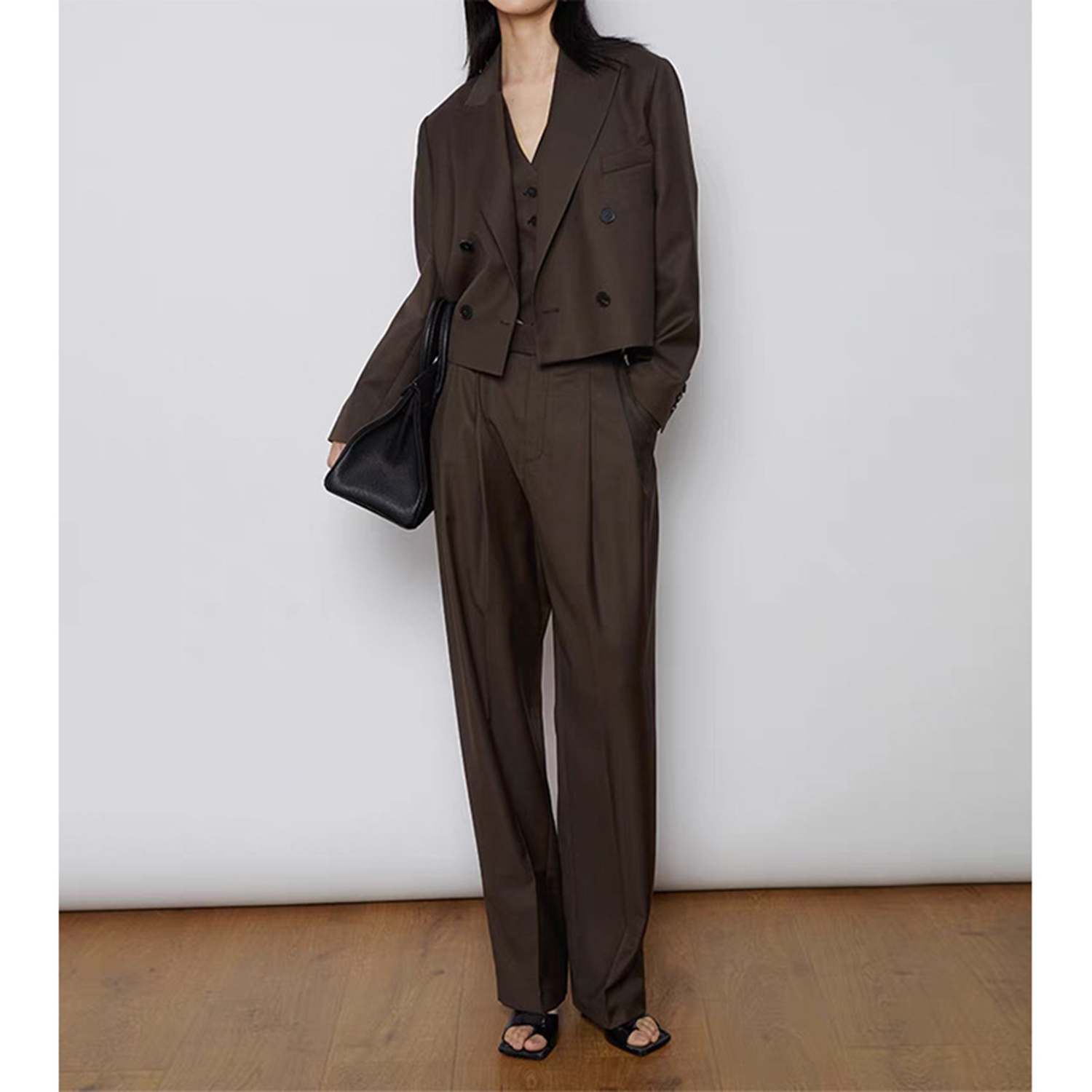 Costume pour femme Allingentle - Double Breasted Blazer avis et prix