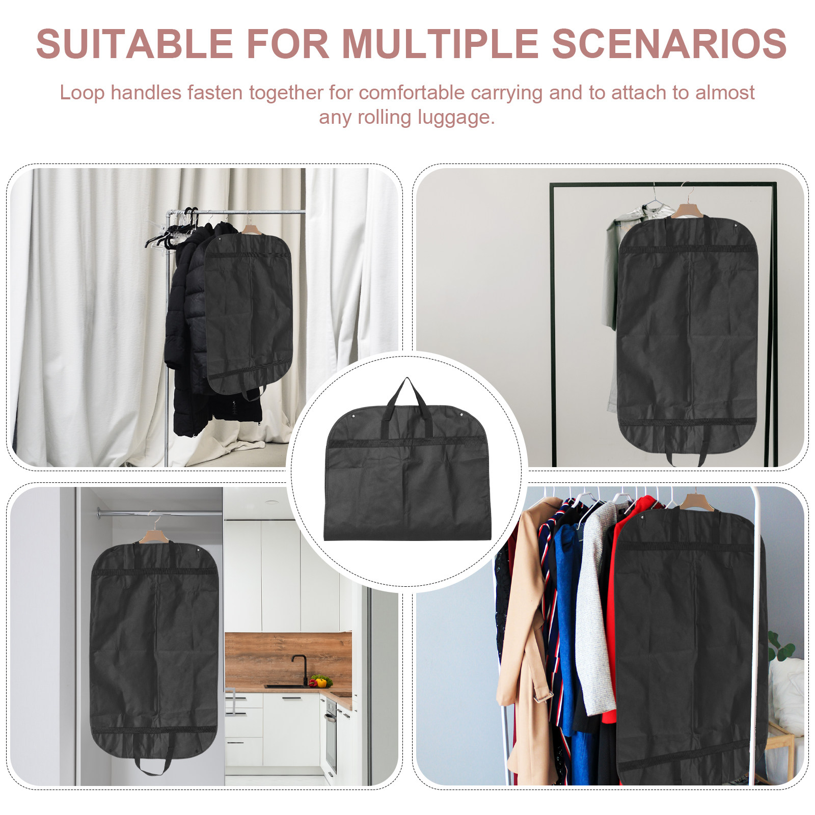 Housse de vêtement 60x100cm éc - Men Formal Wear Bag avis et prix