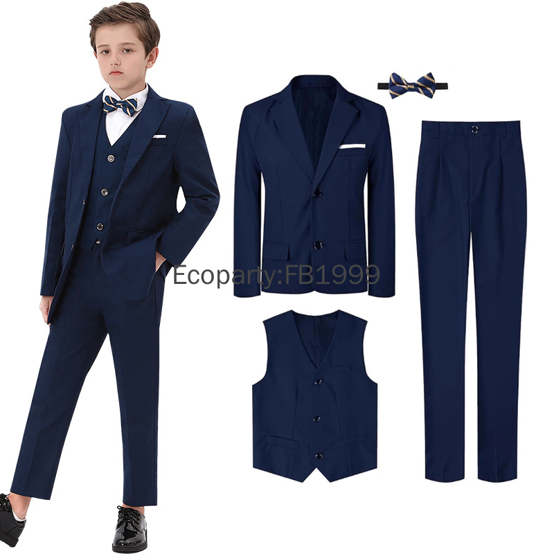 Costume 4 pièces pour enfants  - Formal Wear For Men Kids avis et prix