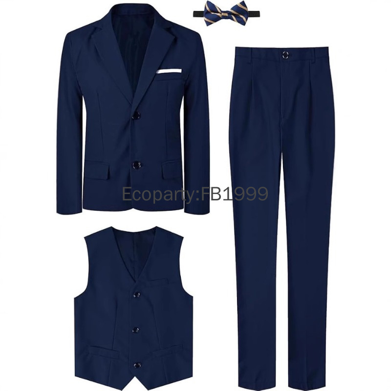 Costume 4 pièces pour enfants  - Formal Wear For Men Kids avis et prix