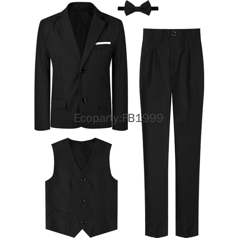 Costume 4 pièces pour enfants  - Formal Wear For Men Kids avis et prix