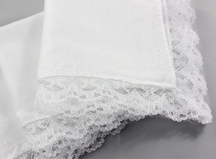 Mouchoir en dentelle personnal - Monogrammed Handkerchief avis et prix