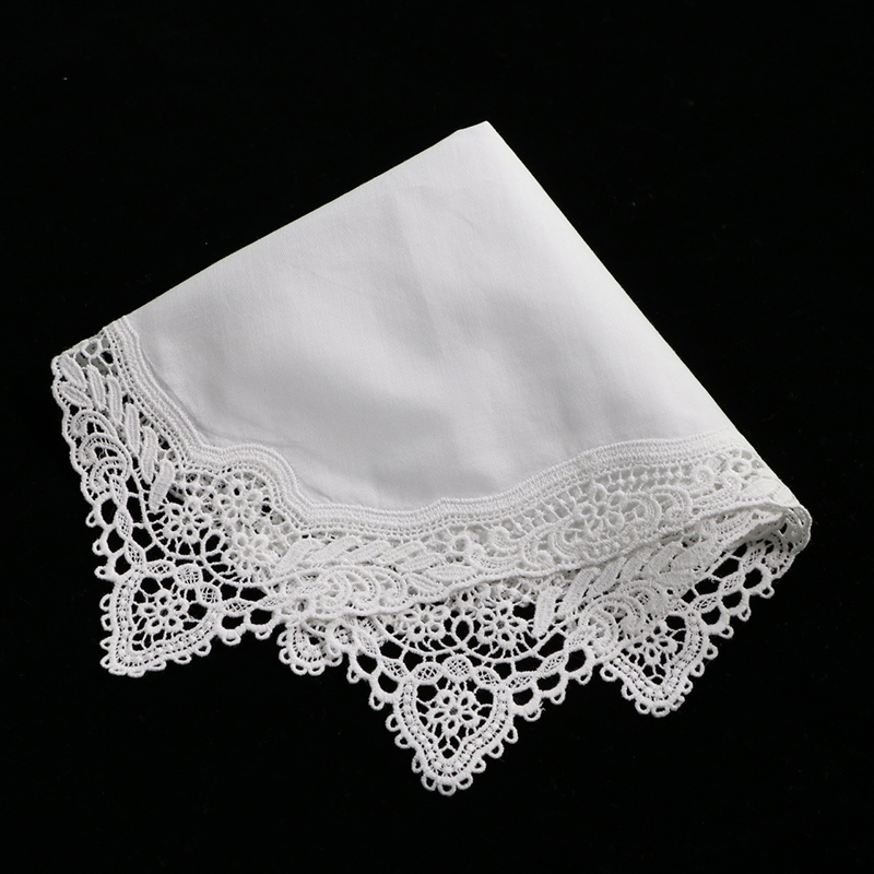 A009 Mouchoirs en dentelle de  - Monogrammed Handkerchief avis et prix