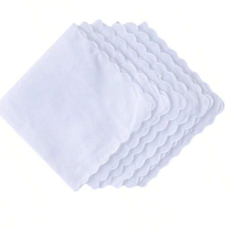 Mouchoir en coton en forme d'é - Monogrammed Handkerchief avis et prix
