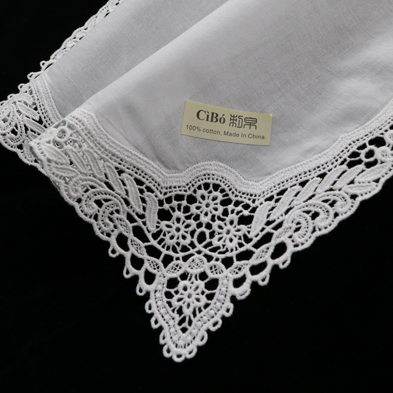 A009 Blanc 100% coton 10 pièce - Monogrammed Handkerchief avis et prix